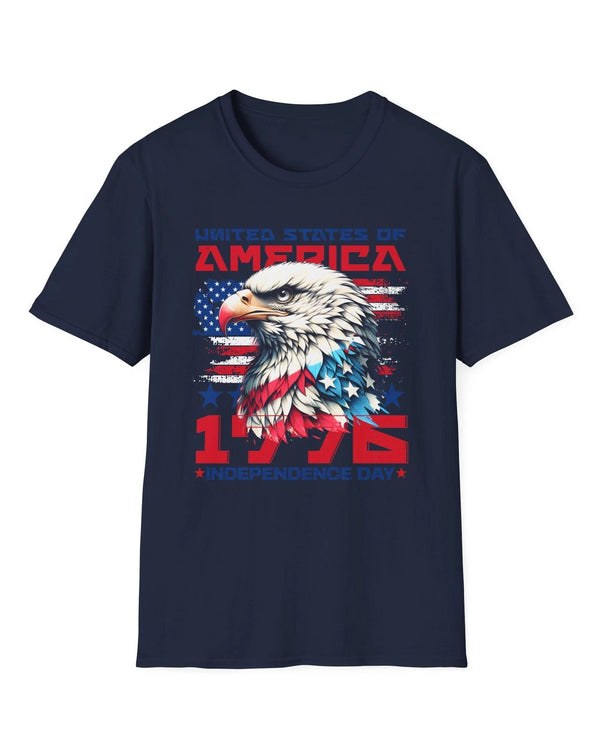 Unisex T-Shirt mit Adler Motiv