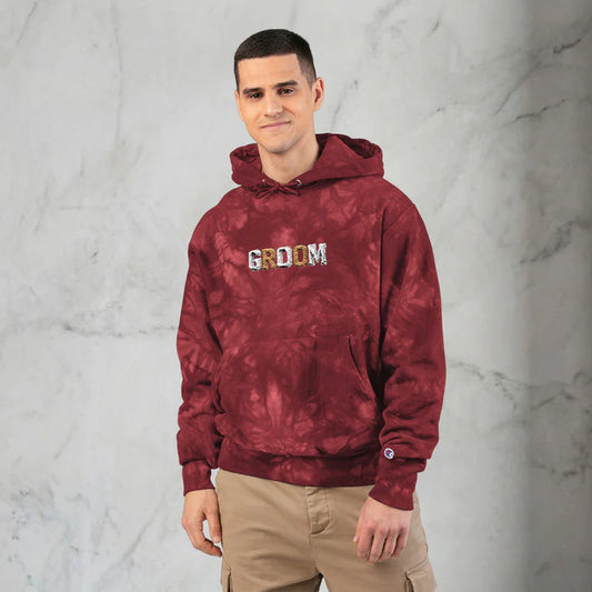 Herren Hoodie Groom – Tie-Dye