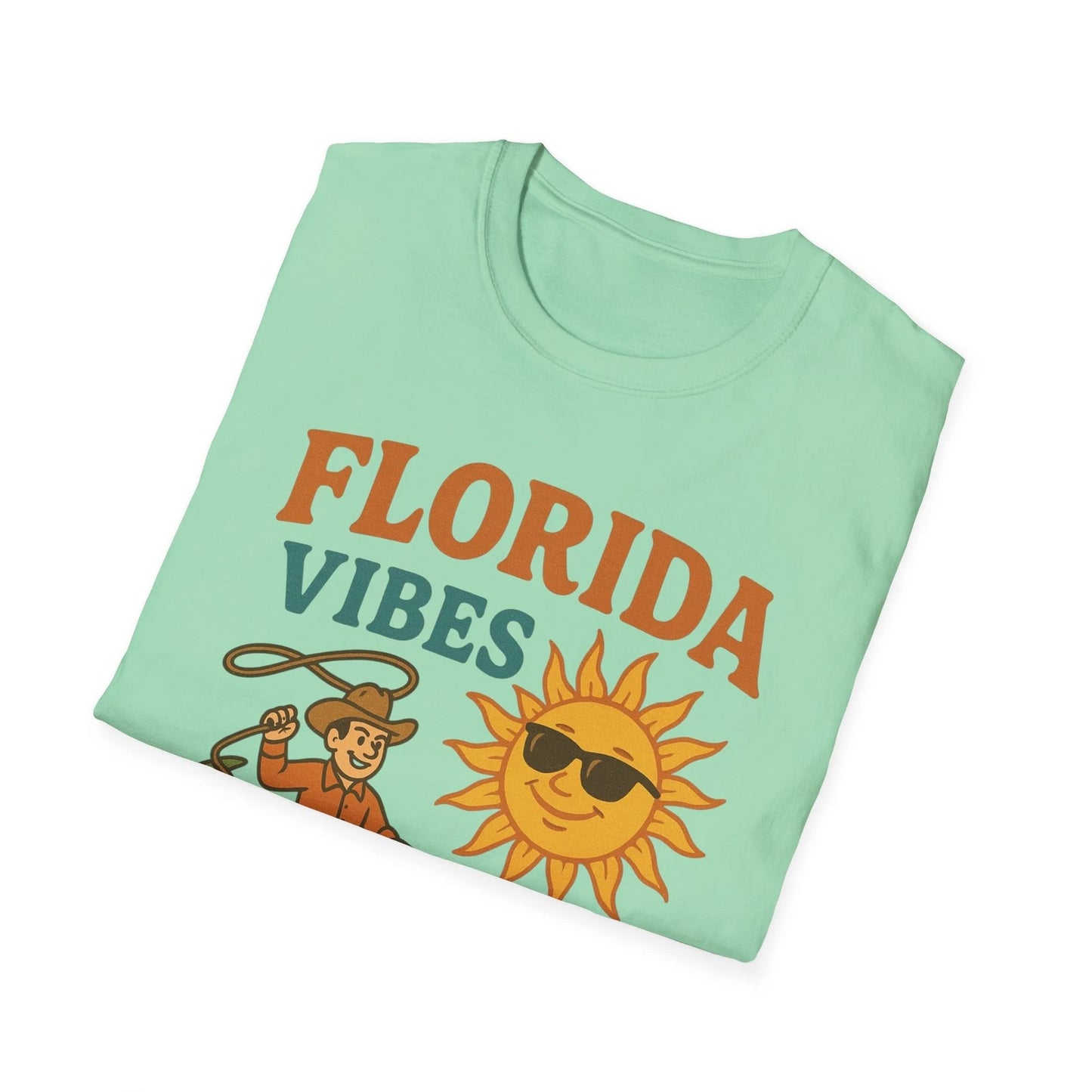 Unisex T-Shirt mit Florida Vibes Motiv