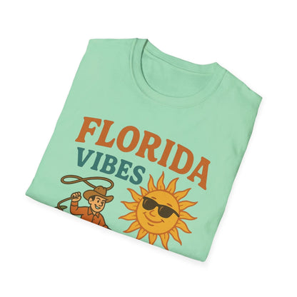 Unisex T-Shirt mit Florida Vibes Motiv