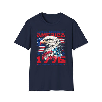 Unisex T-Shirt mit Adler Motiv