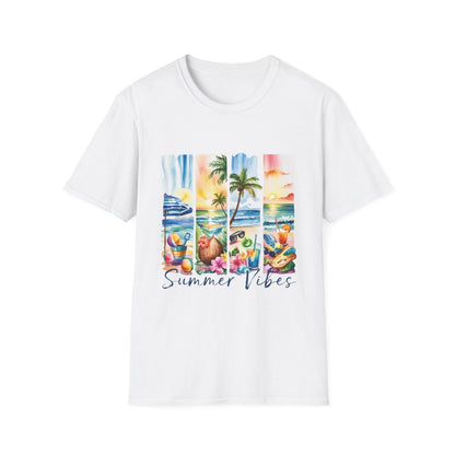 Unisex T-Shirt mit Sommermotiv
