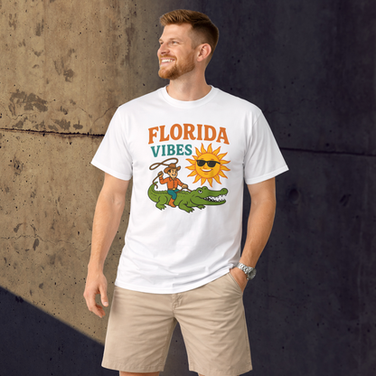 Unisex T-Shirt mit Florida Vibes Motiv