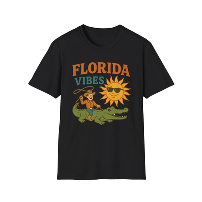 Unisex T-Shirt mit Florida Vibes Motiv
