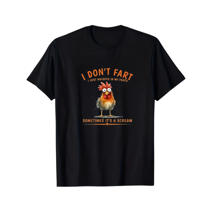 Unisex T-Shirt Huhn Print