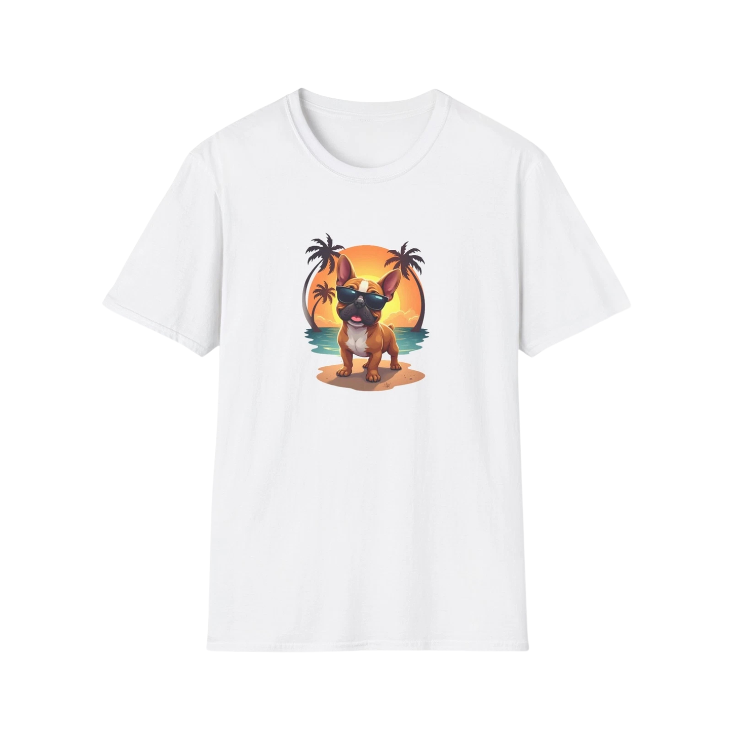 Unisex T-Shirt Bulldogge Sunset