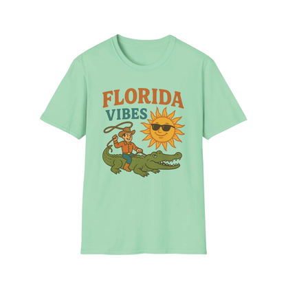 Unisex T-Shirt mit Florida Vibes Motiv