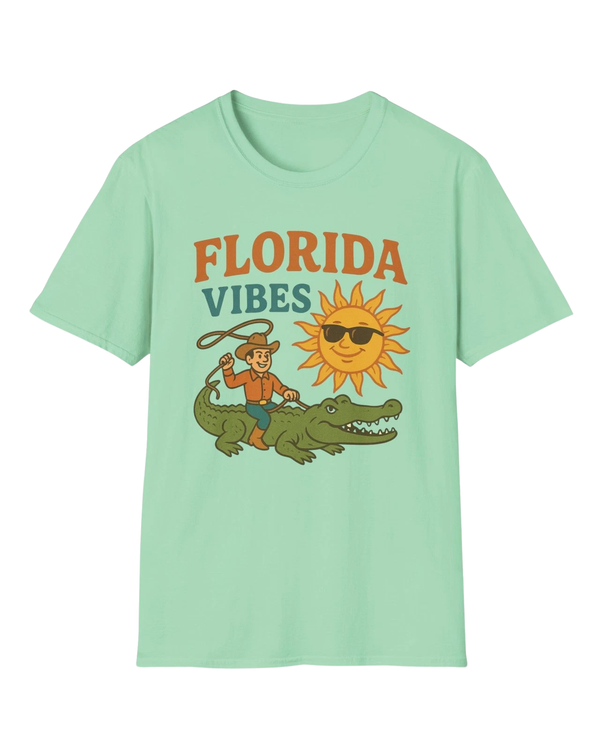 Unisex T-Shirt mit Florida Vibes Motiv