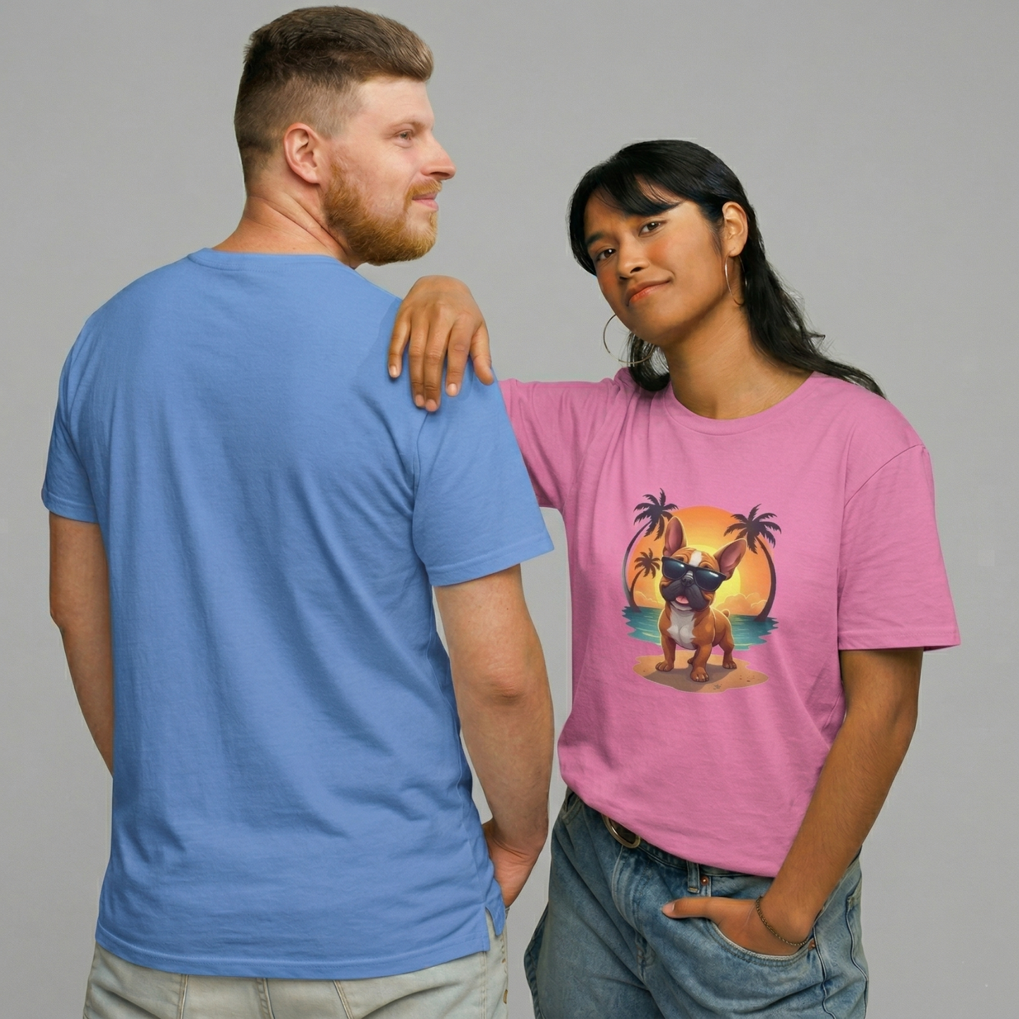 Unisex T-Shirt Bulldogge Sunset